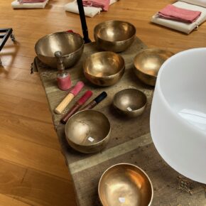 Yoga and gong retreat
