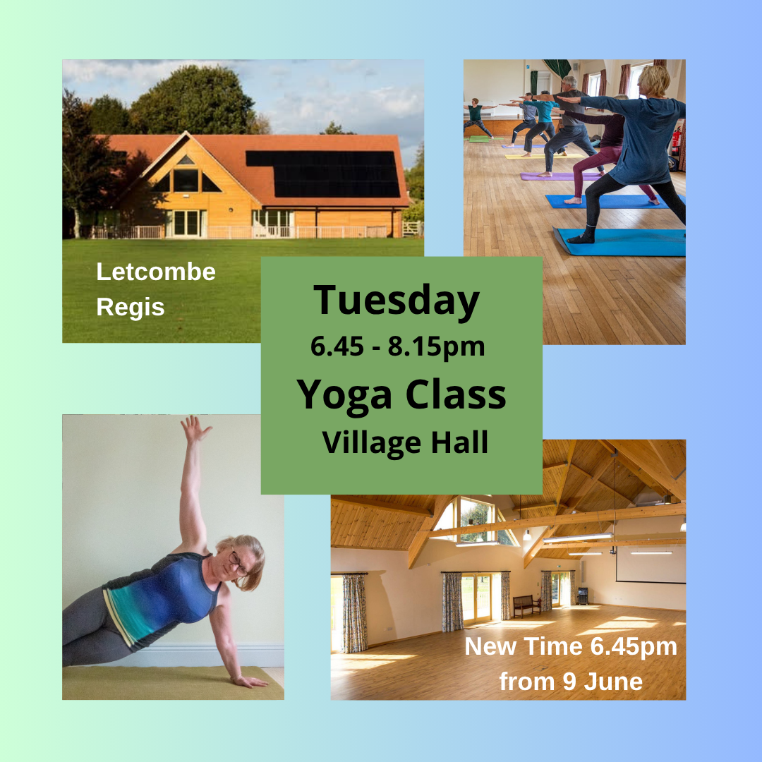 Tuesday 6.45pm Letcombe Regis Yoga Mixed Ability