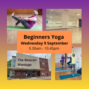 Wednesday 9.30am Beginners Yoga Wantage 9/9/26