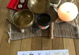 220422 gongs and candle workshop