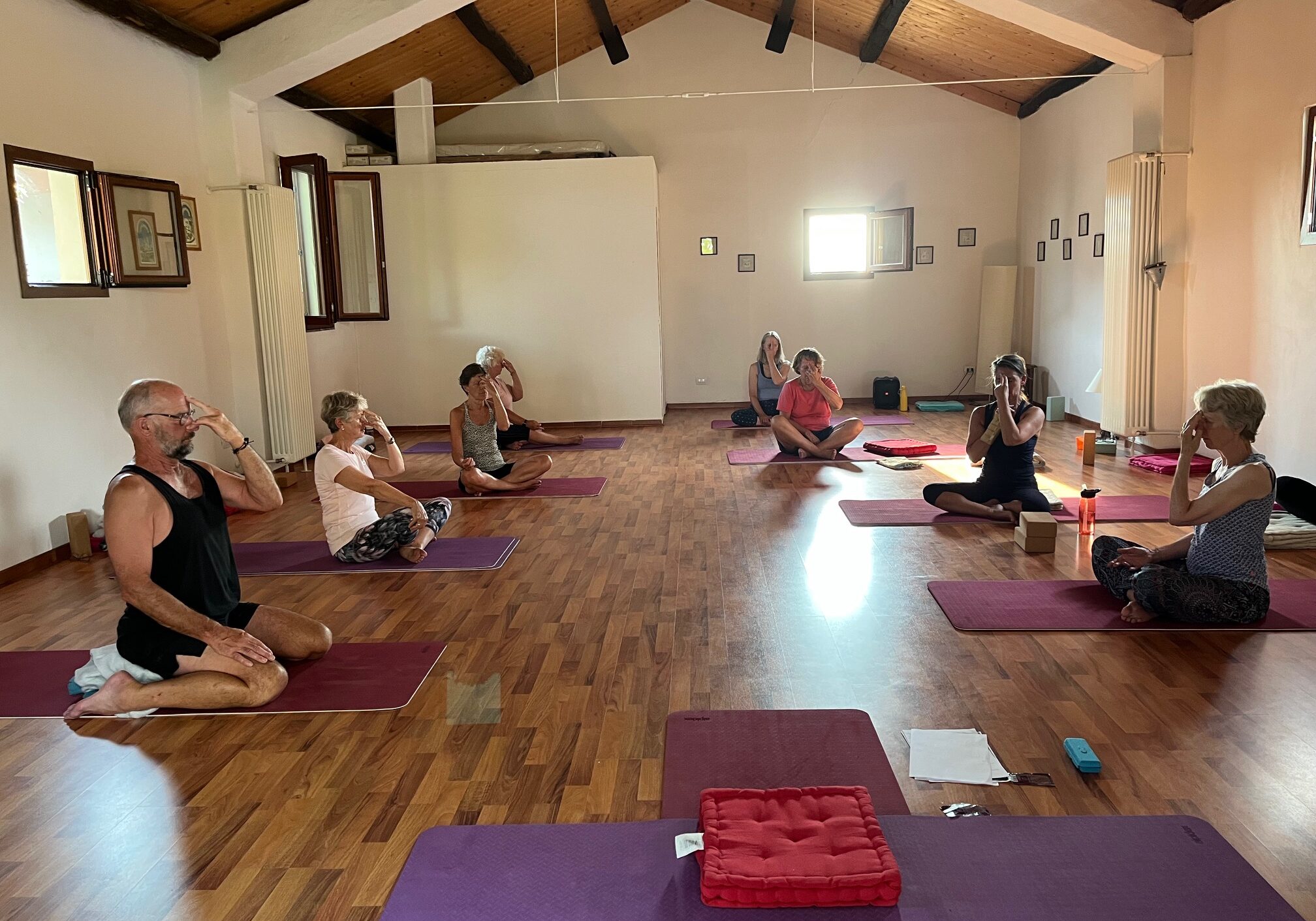 Nadi Shodana to calm and steady